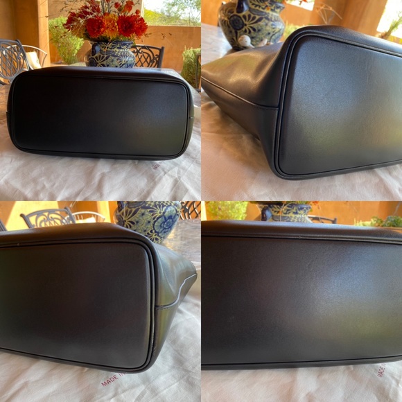 SOLD Salvatore Ferragamo Gancini Leather Tote - Picture 11 of 14